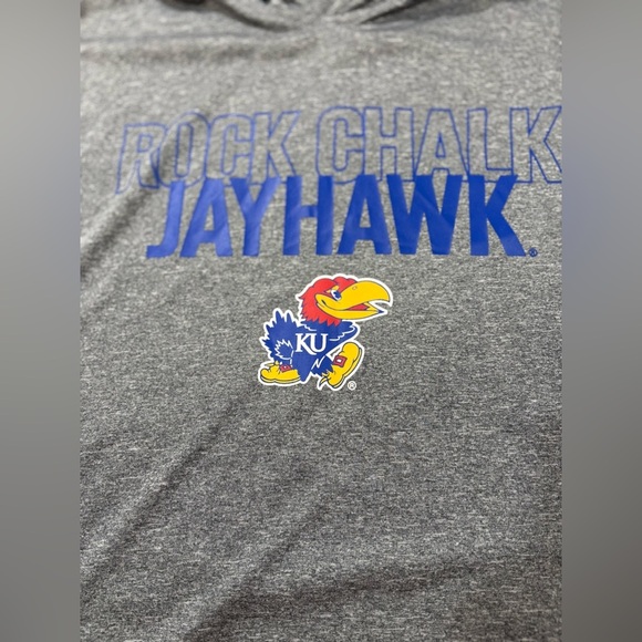 Russell Kansas University Jayhawks hoodie size XL - Picture 4 of 8